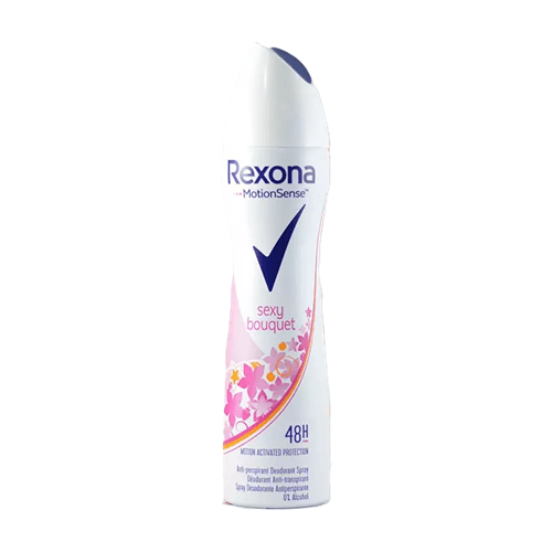 اسپری ضد تعریق زنانه رکسونا Rexona Bouquet حجم 200 میلی(واردات قانونی از منطقه آزاد ارس)