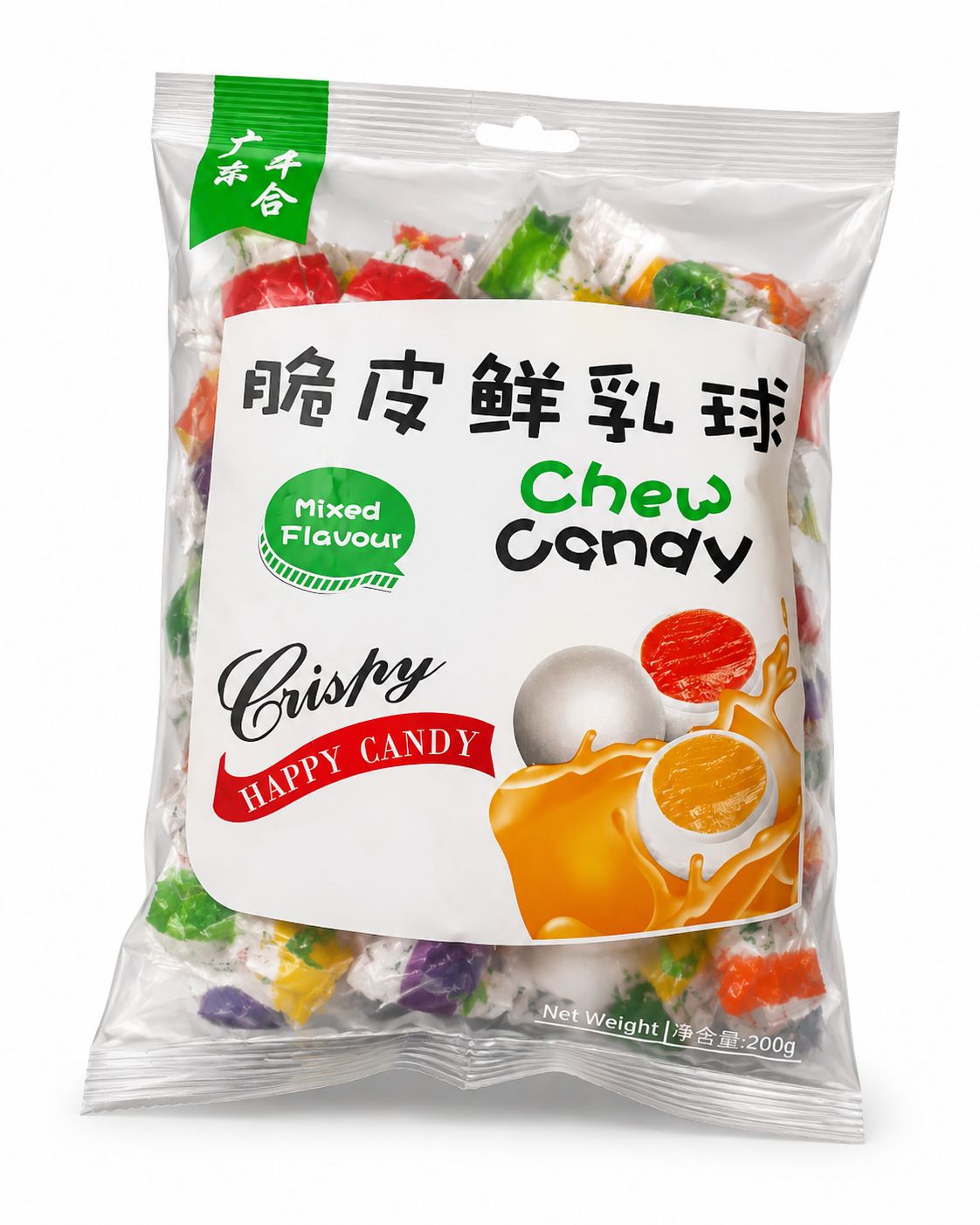 تافی هپی کندی میوه ای Chew candy(واردات قانونی از منطقه آزاد ارس)