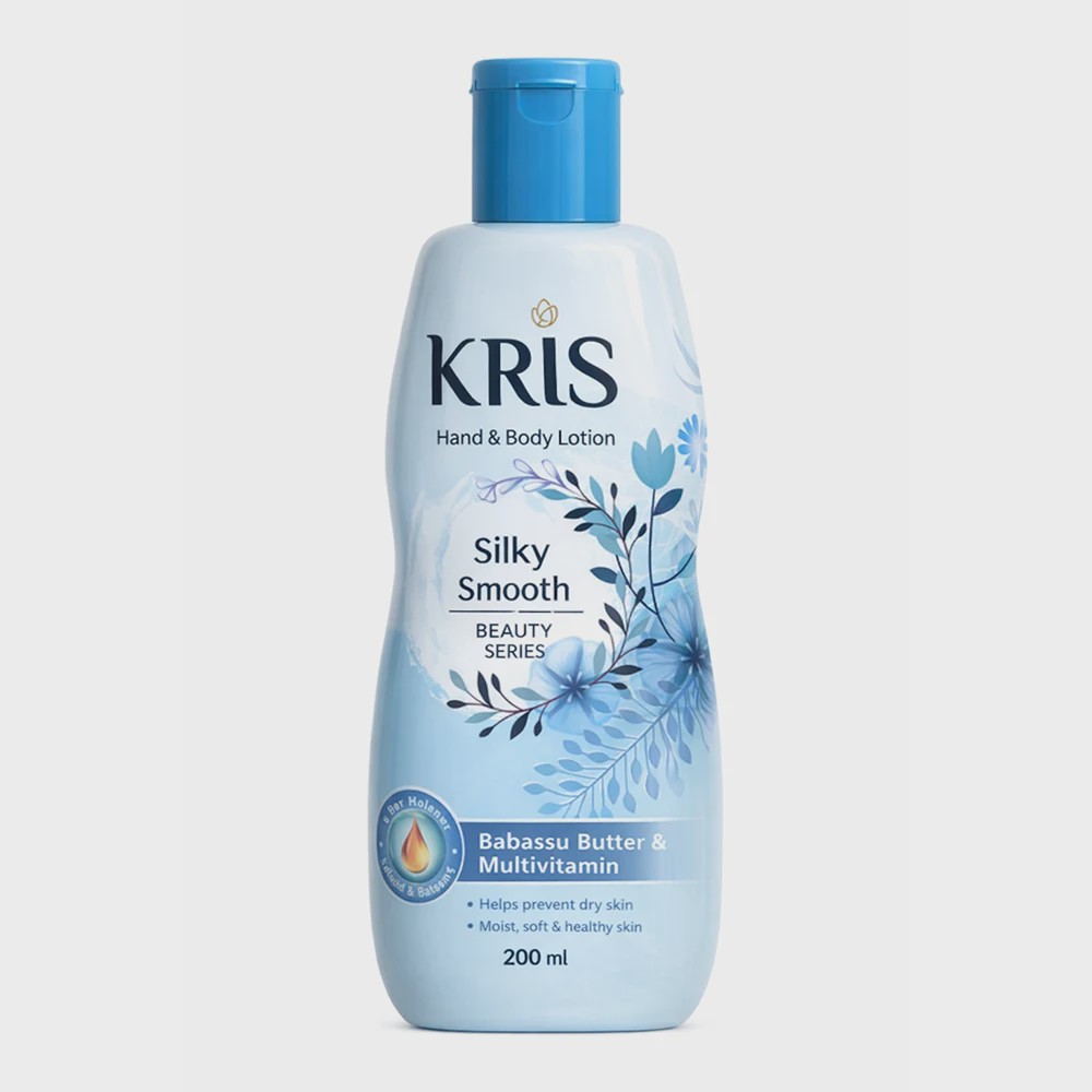 لوسیون دست و بدن کریس Kris روغن باباسو و مولتی ویتامین حجم 200 میلی(واردات قانونی از منطقه آزاد ارس)