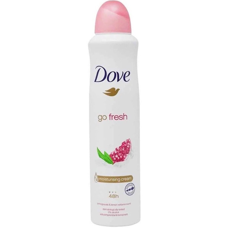 اسپری ضد تعریق داو اورجینال هندی رایحه انار Go Fresh حجم 250 میلی(واردات قانونی از منطقه آزاد ارس)