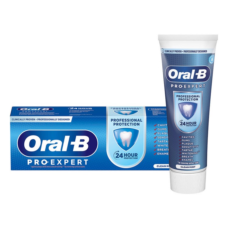 خمیردندان اورال بی مدل Pro-Expert Professional محافظ دندان و لثه با حجم 75 میلی(واردات قانونی از منطقه آزاد ارس)