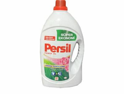 ژل و مایع ماشین لباسشویی پرسیل مدل Derin Temizleme رایحه گل رز ، اصل ترکیه با حجم 3/9 لیتری(واردات قانونی از منطقه آزاد ارس)