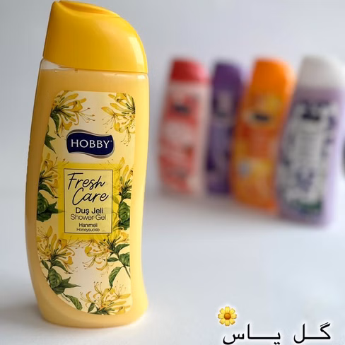 شامپو بدن هوبی Hobby مدل FreshCare ، با رایحه گل یاس ، مناسب انواع پوست ها با حجم 500 میلی(واردات قانونی از منطقه آزاد ارس)