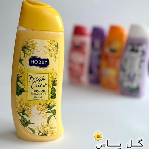 شامپو بدن هوبی Hobby مدل FreshCare ، با رایحه گل یاس ، مناسب انواع پوست ها با حجم 500 میلی(واردات قانونی از منطقه آزاد ارس)