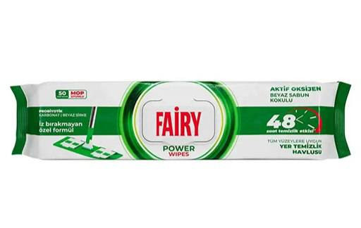 دستمال مرطوب مخصوص طی فیری ، رایحه صابون سفید ، قابل شستشو ، بسته 50 عددی(واردات قانونی از منطقه آزاد ارس)