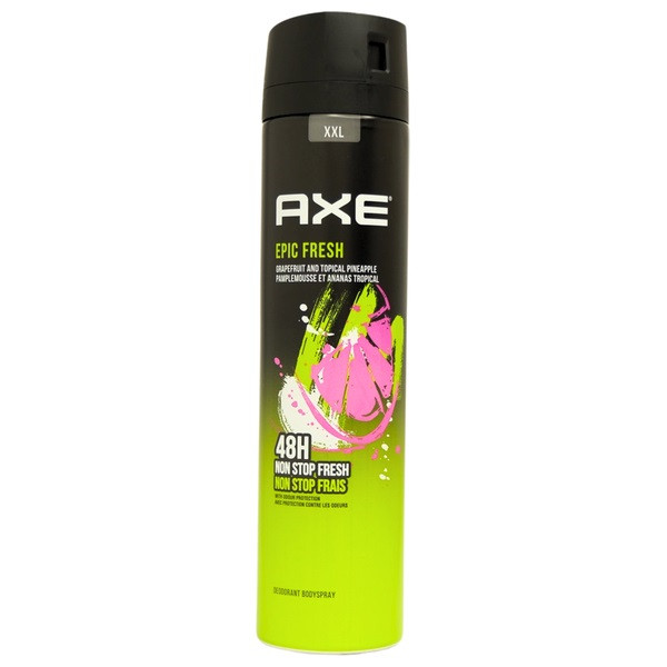 اسپری بدن اکس مدل Epic Fresh ، ماندگاری تا 48 ساعته ، با حجم 250 میلی(واردات قانونی از منطقه آزاد ارس)