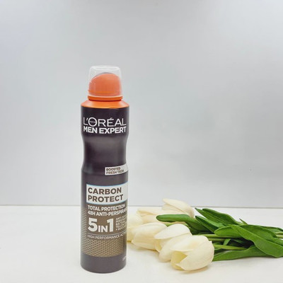 اسپری ضدتعریق Lورآل مدل Carbon Protect 5 in 1 ، ماندگاری 48 ساعته ، با حجم 250 میلی(واردات قانونی از منطقه آزاد ارس)