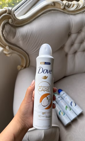 اسپری ضدتعریق زنانه داو مدل Go Fresh Advanced Care ، رایحه نارگیل و گل یاس ، با حجم 250 میلی(واردات قانونی از منطقه آزاد ارس)