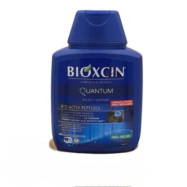شامپو bioxسین سرمه ای مناسب برای موهای چرب ، ضد ریزش ، با حجم 300 میلی(واردات قانونی از منطقه آزاد ارس)