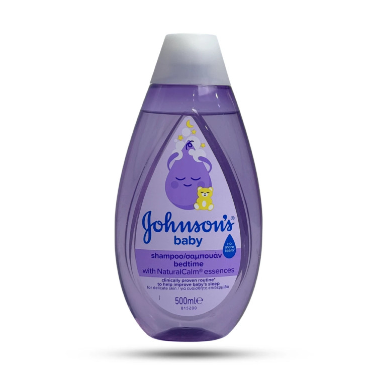 شامپو کودک johnسون مدل Bedtime ، مناسب موهای ظریف و پوست حساس کودک ، با حجم 500 میلی(واردات قانونی از منطقه آزاد ارس)