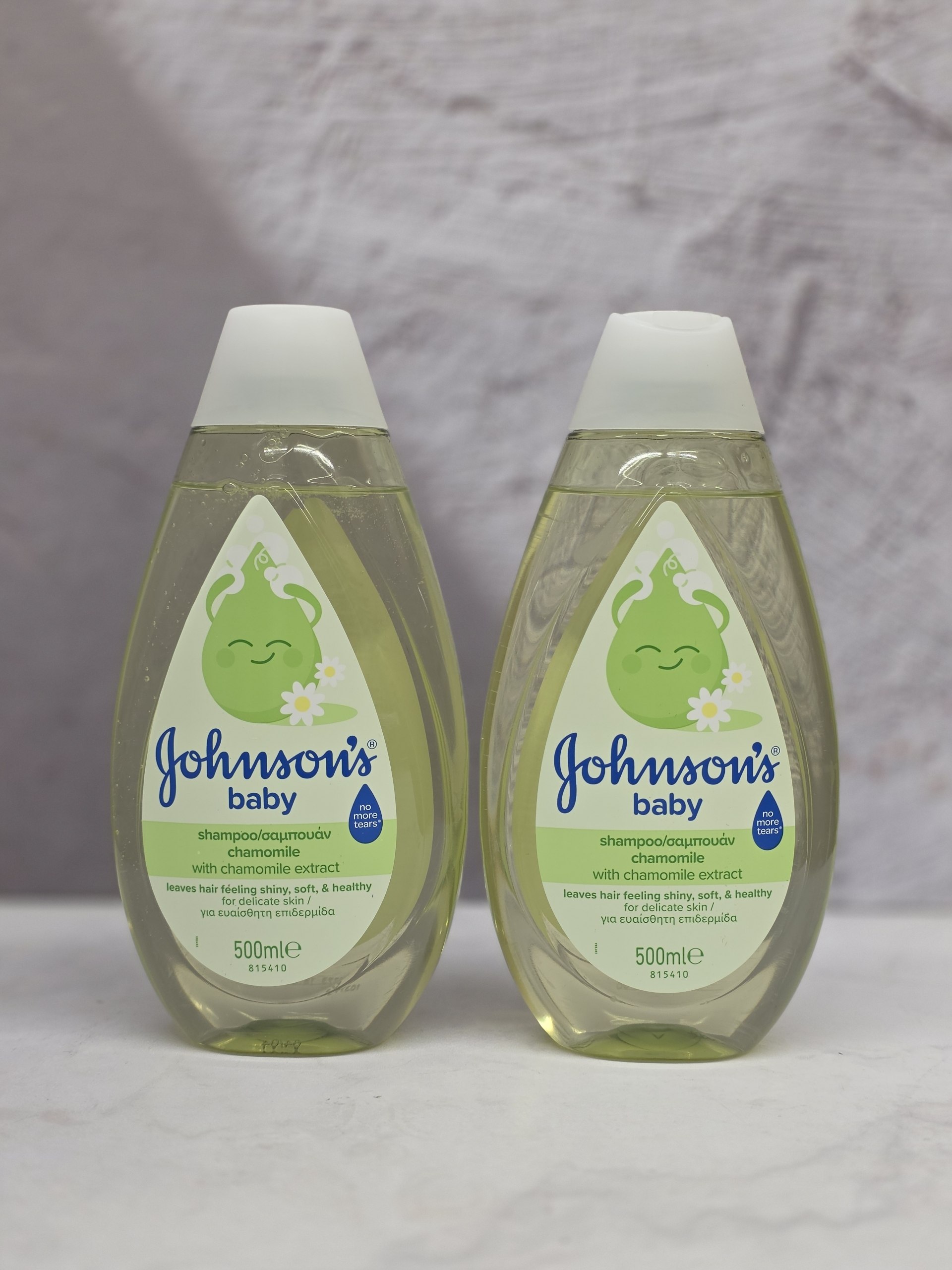 شامپو سر کودک johnسون بابونه ، درخشان کننده ، نرم کننده مو ، با حجم 500 میلی(واردات قانونی از منطقه آزاد ارس)