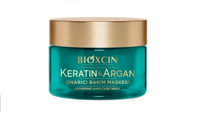 ماسک مو bioکسین کاسهای ، ضد ریزش ، حاوی کراتین و آرگان ، ترمیم کننده قوی ، مناسب برای موهای خشک و آسیب دیده ، با حجم 225 میلی(واردات قانونی از منطقه آزاد ارس)